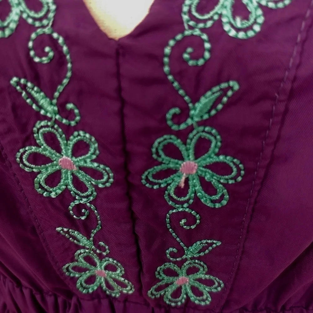 Maria Valentina purple sleeveless dress small - Picture 4 of 7